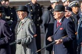 The Staffordshire Regiment (Group A29, 54 members) during the Royal British Legion March Past on Remembrance Sunday at the Cenotaph, Whitehall, Westminster, London, 11 November 2018, 12:01.