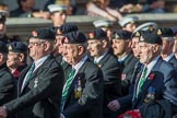 The Staffordshire Regiment (Group A29, 54 members) during the Royal British Legion March Past on Remembrance Sunday at the Cenotaph, Whitehall, Westminster, London, 11 November 2018, 12:01.