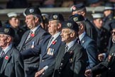 London Scottish Regimental Association (Group A31, 30 members) during the Royal British Legion March Past on Remembrance Sunday at the Cenotaph, Whitehall, Westminster, London, 11 November 2018, 12:02.