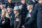 RAVC and RADC Associations (Group B2, 27 members) during the Royal British Legion March Past on Remembrance Sunday at the Cenotaph, Whitehall, Westminster, London, 11 November 2018, 12:05.