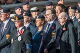 Royal Engineers Bomb Disposal Association (Group B5, 60 members) during the Royal British Legion March Past on Remembrance Sunday at the Cenotaph, Whitehall, Westminster, London, 11 November 2018, 12:06.