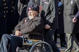 The 16th/5th Queen's Royal Lancers OCA (Group B23, 39 members)during the Royal British Legion March Past on Remembrance Sunday at the Cenotaph, Whitehall, Westminster, London, 11 November 2018, 12:10.
