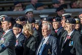 The 16th/5th Queen's Royal Lancers OCA (Group B23, 39 members) during the Royal British Legion March Past on Remembrance Sunday at the Cenotaph, Whitehall, Westminster, London, 11 November 2018, 12:11.