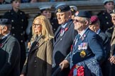 Beachley Old Boys' Association (BOBA) (Group B25, 29 members) during the Royal British Legion March Past on Remembrance Sunday at the Cenotaph, Whitehall, Westminster, London, 11 November 2018, 12:11.
