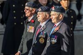 Beachley Old Boys' Association (BOBA) (Group B25, 29 members) during the Royal British Legion March Past on Remembrance Sunday at the Cenotaph, Whitehall, Westminster, London, 11 November 2018, 12:11.