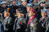 Arborfield Old Boys Association (Group B26, 29 members) during the Royal British Legion March Past on Remembrance Sunday at the Cenotaph, Whitehall, Westminster, London, 11 November 2018, 12:11.