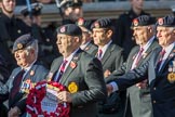50 FD SQN (CONST) Royal Engineers (Group B30, 35 members) during the Royal British Legion March Past on Remembrance Sunday at the Cenotaph, Whitehall, Westminster, London, 11 November 2018, 12:12.