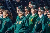 WRAC Association (Group B40, 95 members) during the Royal British Legion March Past on Remembrance Sunday at the Cenotaph, Whitehall, Westminster, London, 11 November 2018, 12:13.