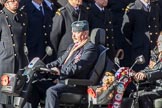 Royal Air Forces Association (Group C1, 155 members) during the Royal British Legion March Past on Remembrance Sunday at the Cenotaph, Whitehall, Westminster, London, 11 November 2018, 12:14.