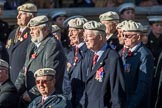Royal Air Force Police Association (Group C2, 60 members) during the Royal British Legion March Past on Remembrance Sunday at the Cenotaph, Whitehall, Westminster, London, 11 November 2018, 12:14.