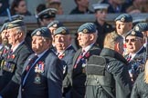 Royal Air Force Regiment Association (Group C3, 175 members) during the Royal British Legion March Past on Remembrance Sunday at the Cenotaph, Whitehall, Westminster, London, 11 November 2018, 12:15.