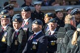 Royal Air Force Regiment Association (Group C3, 175 members) during the Royal British Legion March Past on Remembrance Sunday at the Cenotaph, Whitehall, Westminster, London, 11 November 2018, 12:15.