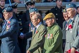 6 Squadron (Royal Air Force) Association (Group C7, 16 members) during the Royal British Legion March Past on Remembrance Sunday at the Cenotaph, Whitehall, Westminster, London, 11 November 2018, 12:15.