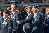 7 Squadron Association (Group C8, 20 members) during the Royal British Legion March Past on Remembrance Sunday at the Cenotaph, Whitehall, Westminster, London, 11 November 2018, 12:15.