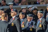 RAFDFSA (Group C11, 22 members) during the Royal British Legion March Past on Remembrance Sunday at the Cenotaph, Whitehall, Westminster, London, 11 November 2018, 12:16.