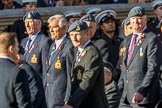 Royal Air Force Mountain Rescue Association (Group C12, 32 members) during the Royal British Legion March Past on Remembrance Sunday at the Cenotaph, Whitehall, Westminster, London, 11 November 2018, 12:16.