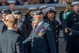 Royal Air Force Mountain Rescue Association (Group C12, 32 members) during the Royal British Legion March Past on Remembrance Sunday at the Cenotaph, Whitehall, Westminster, London, 11 November 2018, 12:16.