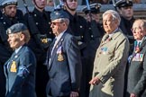 Coastal Command and Maritime Air Association (CCMAA) (Group C18, 21 members) during the Royal British Legion March Past on Remembrance Sunday at the Cenotaph, Whitehall, Westminster, London, 11 November 2018, 12:17