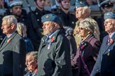 Coastal Command and Maritime Air Association (CCMAA) (Group C18, 21 members) during the Royal British Legion March Past on Remembrance Sunday at the Cenotaph, Whitehall, Westminster, London, 11 November 2018, 12:17