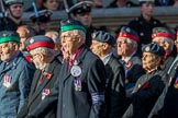 Federation of Royal Air Force Apprentices and Boy Entrants (Group C20, 68 members) during the Royal British Legion March Past on Remembrance Sunday at the Cenotaph, Whitehall, Westminster, London, 11 November 2018, 12:17.