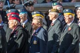 Federation of Royal Air Force Apprentices and Boy Entrants (Group C20, 68 members) during the Royal British Legion March Past on Remembrance Sunday at the Cenotaph, Whitehall, Westminster, London, 11 November 2018, 12:17.