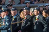 Royal Air Force Survival Equipment (squippers) Association (Group C23, 50 members) during the Royal British Legion March Past on Remembrance Sunday at the Cenotaph, Whitehall, Westminster, London, 11 November 2018, 12:18.