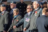 202 Squadron Association (Group C28, 16 members) during the Royal British Legion March Past on Remembrance Sunday at the Cenotaph, Whitehall, Westminster, London, 11 November 2018, 12:19.