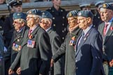 202 Squadron Association (Group C28, 16 members) during the Royal British Legion March Past on Remembrance Sunday at the Cenotaph, Whitehall, Westminster, London, 11 November 2018, 12:19.