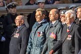 84 Squadron Association (Group C29, 15 members) during the Royal British Legion March Past on Remembrance Sunday at the Cenotaph, Whitehall, Westminster, London, 11 November 2018, 12:19.