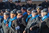 WRAF Branch of the Royal Air Forces Association (Group C30, 80 members) during the Royal British Legion March Past on Remembrance Sunday at the Cenotaph, Whitehall, Westminster, London, 11 November 2018, 12:19.
