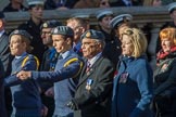 Royal Air Forces Association (Caduceus) branch (Group C31, 22 members) during the Royal British Legion March Past on Remembrance Sunday at the Cenotaph, Whitehall, Westminster, London, 11 November 2018, 12:19.