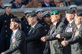 Northern Ireland Veteran's Association  (Group D2, 36 members) during the Royal British Legion March Past on Remembrance Sunday at the Cenotaph, Whitehall, Westminster, London, 11 November 2018, 12:20.