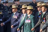 British Gurkha Welfare Society (Group D6, 5 members) during the Royal British Legion March Past on Remembrance Sunday at the Cenotaph, Whitehall, Westminster, London, 11 November 2018, 12:21.