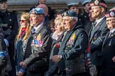 The Royal British Legion (Group D15, 150 members) during the Royal British Legion March Past on Remembrance Sunday at the Cenotaph, Whitehall, Westminster, London, 11 November 2018, 12:22.