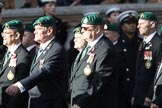 The South African Legion (Group D??) during the Royal British Legion March Past on Remembrance Sunday at the Cenotaph, Whitehall, Westminster, London, 11 November 2018, 12:23.