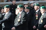 The South African Legion (Group D??) during the Royal British Legion March Past on Remembrance Sunday at the Cenotaph, Whitehall, Westminster, London, 11 November 2018, 12:23.