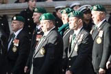 The South African Legion (Group D??) during the Royal British Legion March Past on Remembrance Sunday at the Cenotaph, Whitehall, Westminster, London, 11 November 2018, 12:23.