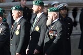 The South African Legion (Group D??) during the Royal British Legion March Past on Remembrance Sunday at the Cenotaph, Whitehall, Westminster, London, 11 November 2018, 12:23.