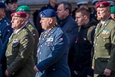 Czechoslovak Legionary (Group D18, 30 members) during the Royal British Legion March Past on Remembrance Sunday at the Cenotaph, Whitehall, Westminster, London, 11 November 2018, 12:23.