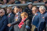 Toc H (Group M5, 18 members) during the Royal British Legion March Past on Remembrance Sunday at the Cenotaph, Whitehall, Westminster, London, 11 November 2018, 12:25.