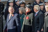WRVS / RVS (Group M8, 19 members) during the Royal British Legion March Past on Remembrance Sunday at the Cenotaph, Whitehall, Westminster, London, 11 November 2018, 12:26.