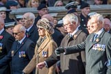 National Association of Retired Police Officers (Group M10, 36 members) during the Royal British Legion March Past on Remembrance Sunday at the Cenotaph, Whitehall, Westminster, London, 11 November 2018, 12:26.