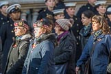 Gallipoli & Dardanelles International (Group M25, 21 members) during the Royal British Legion March Past on Remembrance Sunday at the Cenotaph, Whitehall, Westminster, London, 11 November 2018, 12:28.