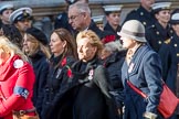 MOD Civilians (Group M26, 17 members) during the Royal British Legion March Past on Remembrance Sunday at the Cenotaph, Whitehall, Westminster, London, 11 November 2018, 12:28.