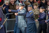 RAF- and Army Cadets (Group M35, ?? members) during the Royal British Legion March Past on Remembrance Sunday at the Cenotaph, Whitehall, Westminster, London, 11 November 2018, 12:29.