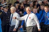 The Boys' Brigade (Group M39, 79 members) during the Royal British Legion March Past on Remembrance Sunday at the Cenotaph, Whitehall, Westminster, London, 11 November 2018, 12:30.