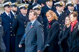 The Post Office Fellowship of Remembrance (Group M43, 8 members) during the Royal British Legion March Past on Remembrance Sunday at the Cenotaph, Whitehall, Westminster, London, 11 November 2018, 12:31.