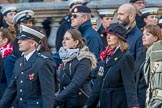 during the Royal British Legion March Past on Remembrance Sunday at the Cenotaph, Whitehall, Westminster, London, 11 November 2018, 12:31.