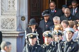 The High Commissioners are leaving the Foreign and Commonwealth Office during the Remembrance Sunday Cenotaph Ceremony 2018 at Horse Guards Parade, Westminster, London, 11 November 2018, 10:55.