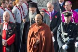 The representatives of the faith communities during the  Remembrance Sunday Cenotaph Ceremony 2018 at Horse Guards Parade, Westminster, London, 11 November 2018, 10:57.